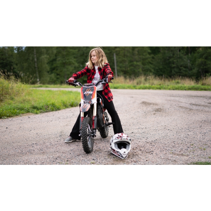 Svart/Rød Dirtbike fra X-PRO, EX1000 11