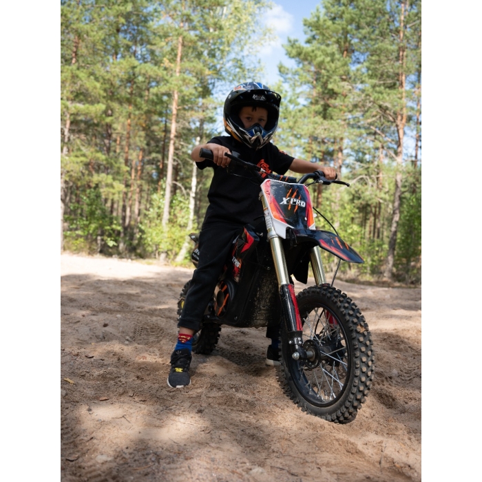 Svart/Rød Dirtbike fra X-PRO, EX1000 8