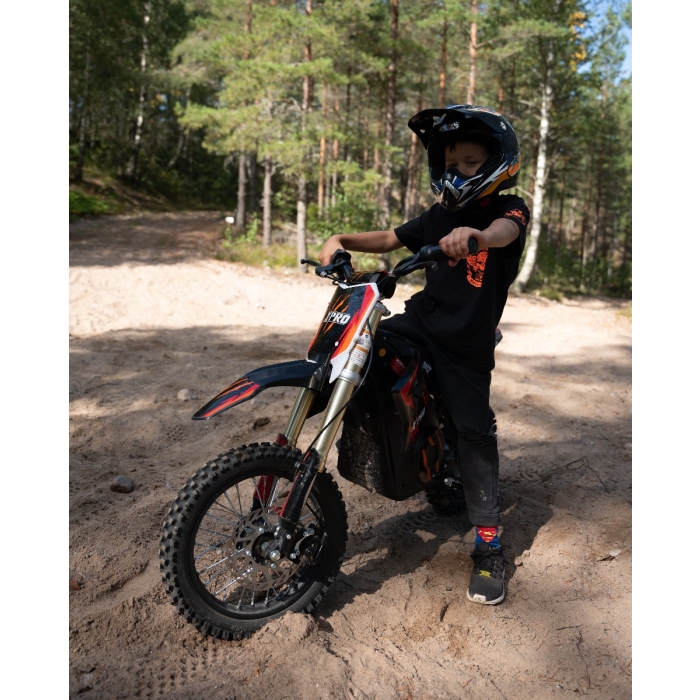 Svart/Rød Dirtbike fra X-PRO, EX1000 10