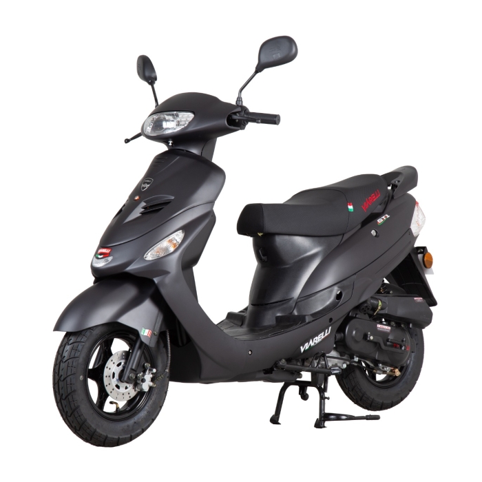 Viarelli GT1 Mattsvart 45km/h (Euro 5 moped)