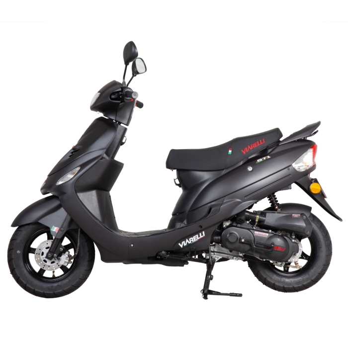 Viarelli GT1 Mattsvart 45km/h (Euro 5 moped)