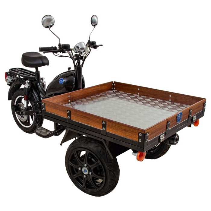 Svart Pakkemoped fra MGB Starbridge, Delivery 5