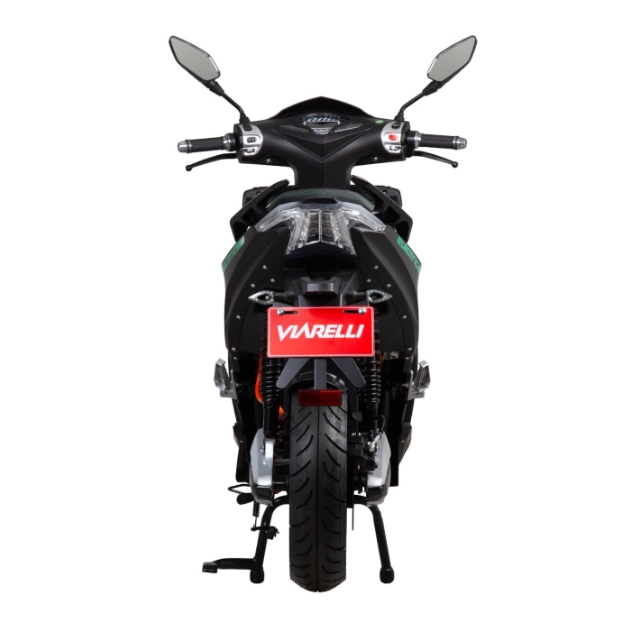 Elmoped Viarelli Monztro Mattsvart 45 km/h