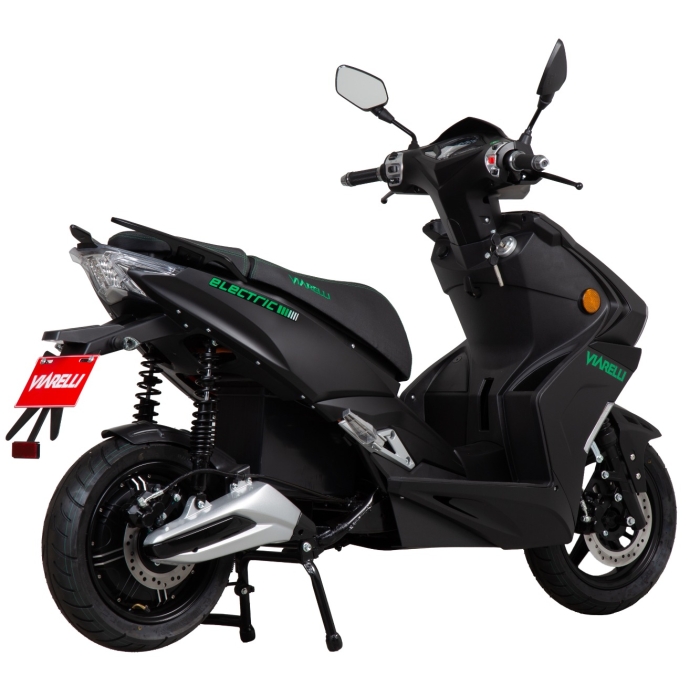 Elmoped Viarelli Monztro Mattsvart 45 km/h