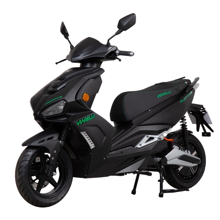 Elmoped Viarelli Monztro Mattsvart 45 km/h