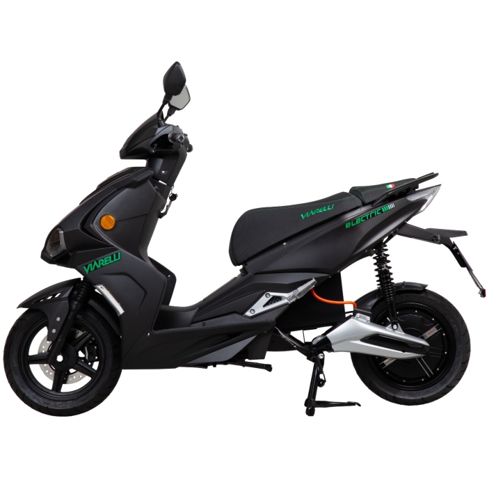 Elmoped Viarelli Monztro Mattsvart 45 km/h