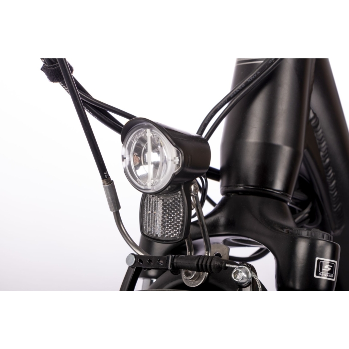 Elsykkel Saxonette Advanced Plus 3 Vxl 28" 45 cm Mattsvart