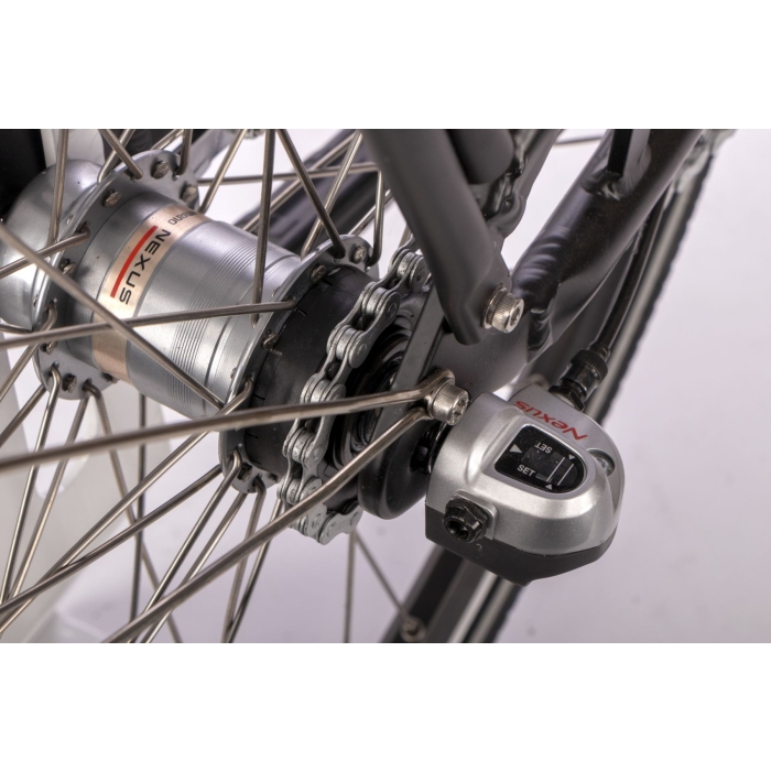 Elsykkel Saxonette Advanced Plus 3 Vxl 28" 45 cm Mattsvart