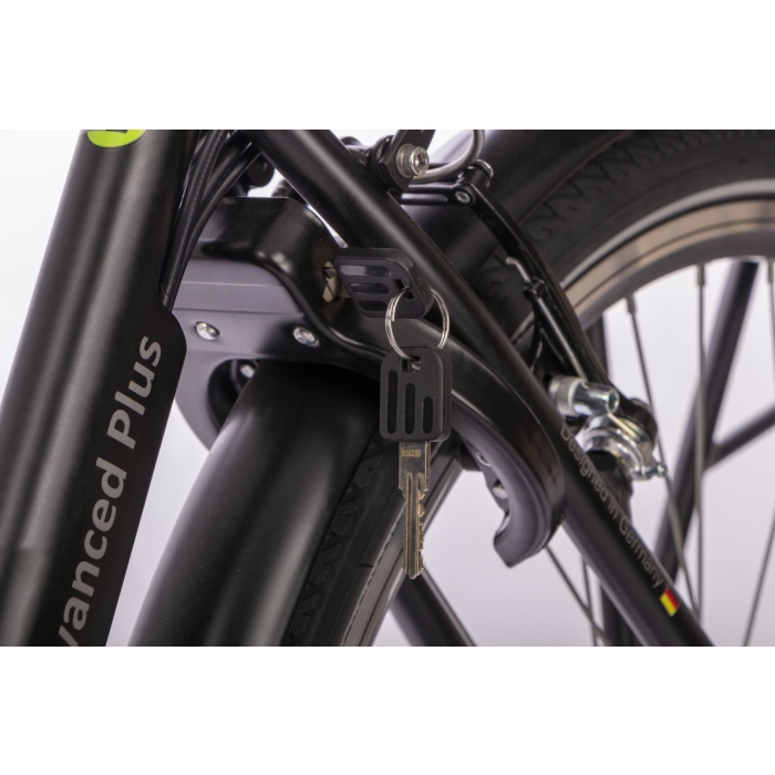 Elsykkel Saxonette Advanced Plus 3 Vxl 28" 45 cm Mattsvart