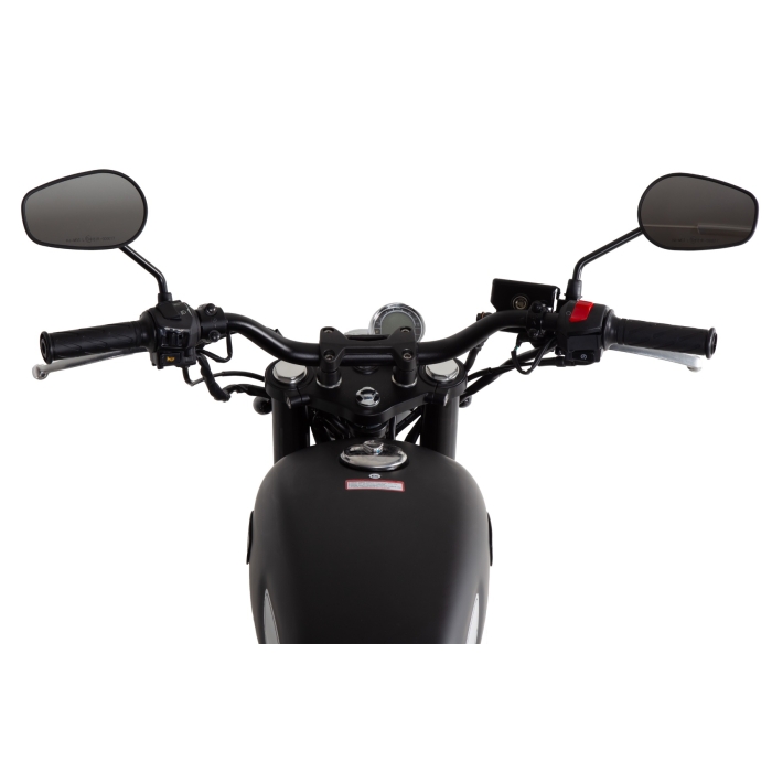 Moped Viarelli Scrambler mattsvart - 45 km/h - Manuell