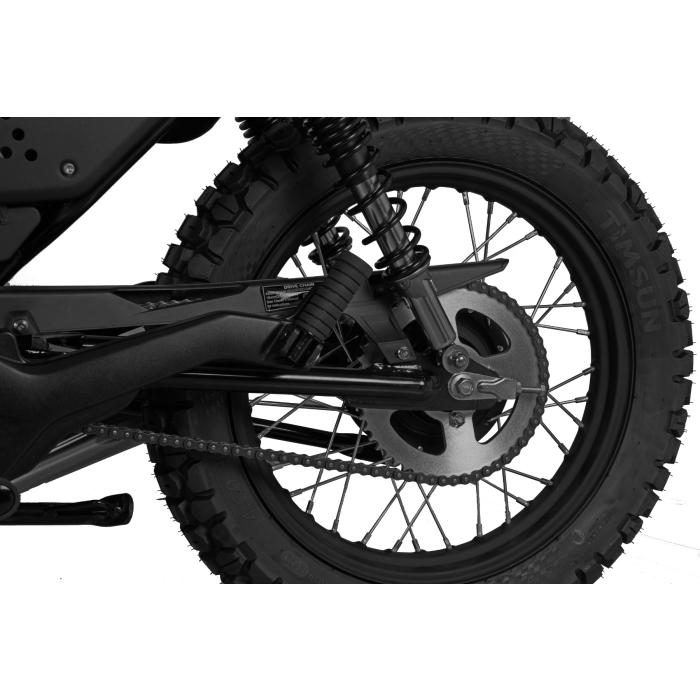 Moped Viarelli Scrambler mattsvart - 45 km/h - Manuell