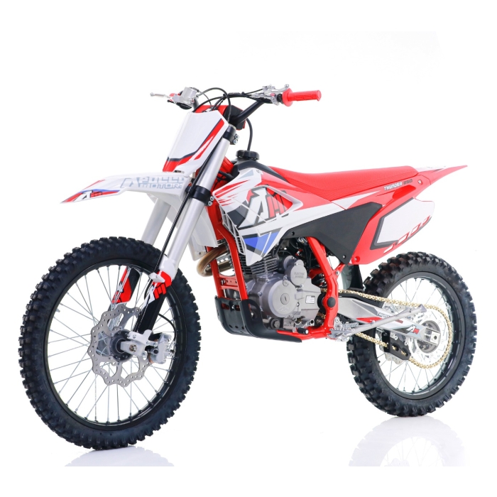 Cross Apollo Thunder 250cc 21"/18" Hvit
