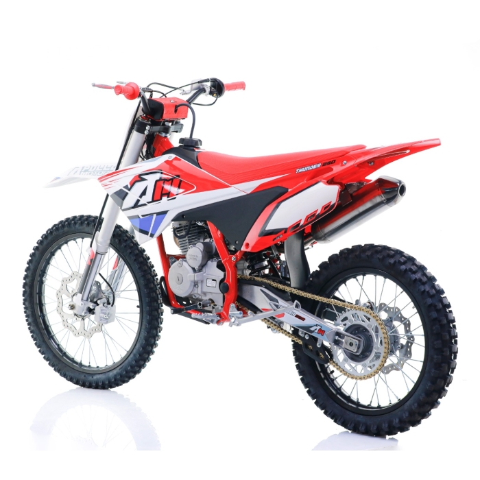 Cross Apollo Thunder 250cc 21"/18" Hvit