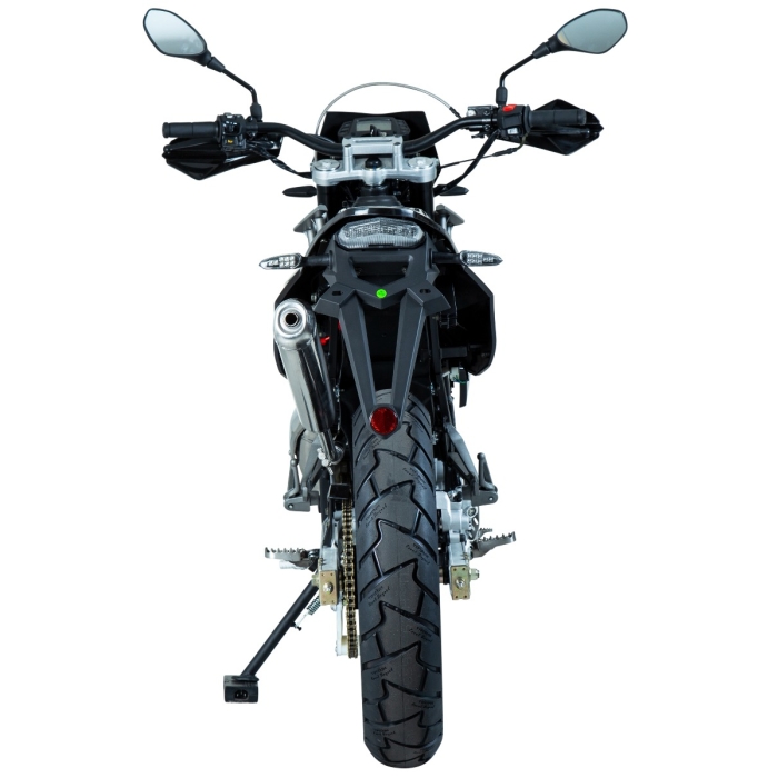 Moped Viarelli Motard svart 45km/h 2-takt (Euro5 moped)