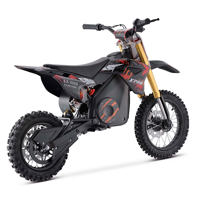 Svart/Rød Dirtbike fra X-PRO, EX1000 5