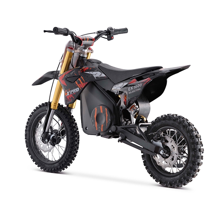 Svart/Rød Dirtbike fra X-PRO, EX1000 3