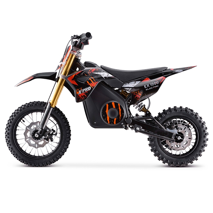 Svart/Rød Dirtbike fra X-PRO, EX1000 4