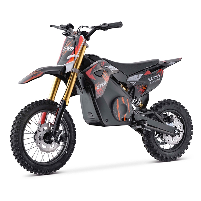 Svart/Rød Dirtbike fra X-PRO, EX1000 1