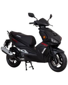 Moped Viarelli Monztro mattsvart 45 km/h