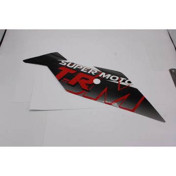 Sticker On Fuel Tank Side Cover,Lower R 122