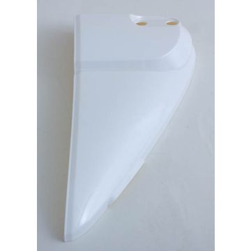 cover triangular right white