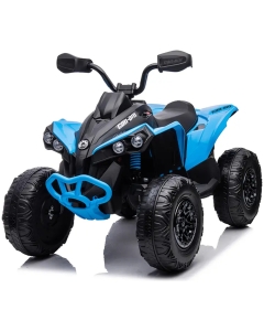 Mini-ATV for barn Can-Am Renegade 12V – justerbar gass, toppfart 3,5 km/t, maksimal vekt 30 kg – Blå