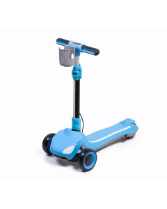 E-scooter for barn X-Pro Nova – trehjuling med RGB lyseblå