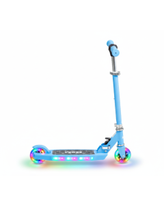 Zebra Kids Scooter med RGB-LED blå
