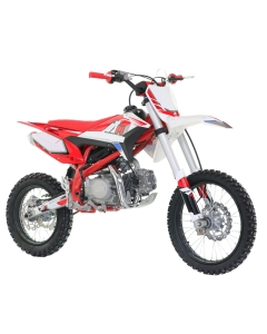 Cross Apollo Thunder 125cc 17"/14" Rød/hvit
