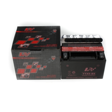 Batteri 12V, 8Ah YTX9-BS (L150 B87 H105) for Motorsykkel, ATV og Scooter