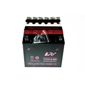 Batteri 12V 12Ah,  L148 x B85 x H146  YTX14-BS (LPI)