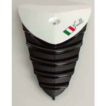 Kåpa Forza svart galler fram