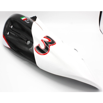 UTGÅR Kåpa Forza svart vänster bak