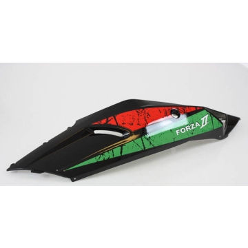 Kåpa Forza II svart vänster bak