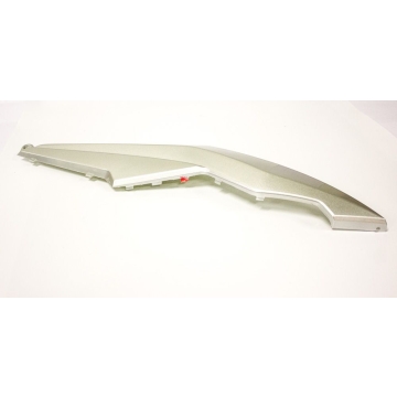 On the left side of the plate