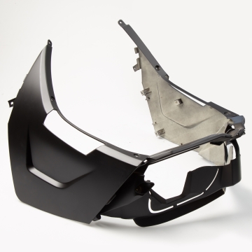 Kåpa Nedre Front Mattsvart (utan dekaler)