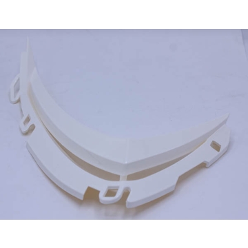 Kåpa Monztro electric vit vänster dekor