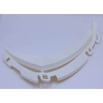 Kåpa Monztro electric vit höger dekor