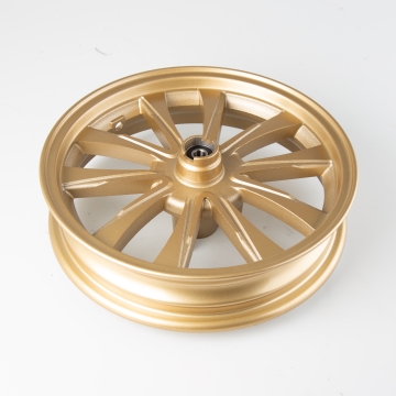 Framhjul 12" Guld