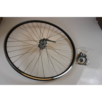 Bakhjul med N3 växlar och fotbroms Viarelli Saga