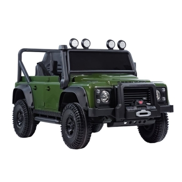 Elbil Barn Land Rover Defender – Grønn