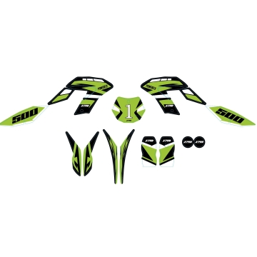 Dekalkit Powerfly grön