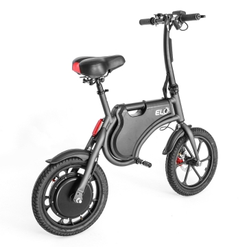 Matt Svart El-Sykkel fra ELO Mobility, Fold 5