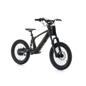 Elektrisk triks-sykkel 500W RXF EVO 18" Svart/Gull - 30km/t