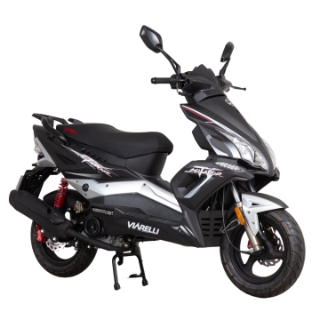 Moped Viarelli Matador mattsvart 45km/h