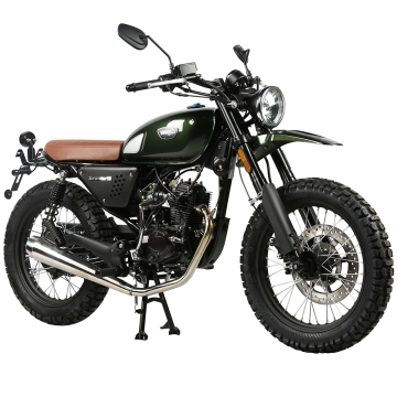 Grønn Moped fra Viarelli, Scrambler 0