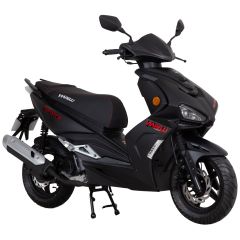 Moped Viarelli Monztro mattsvart 45 km/h