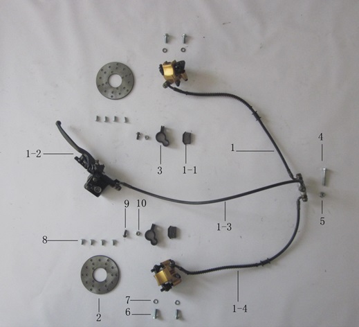 F13: Bromssystem fram