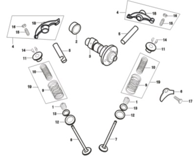 E02: Camshaft / Valve