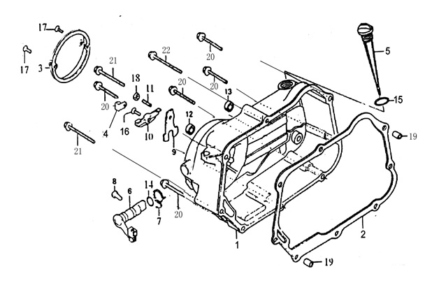 E04: Höger motorblock